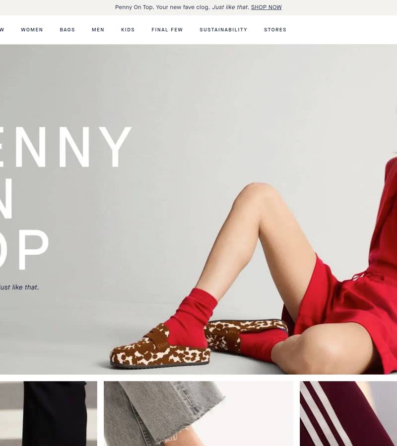 Rothy's — winning footwear Shopify store