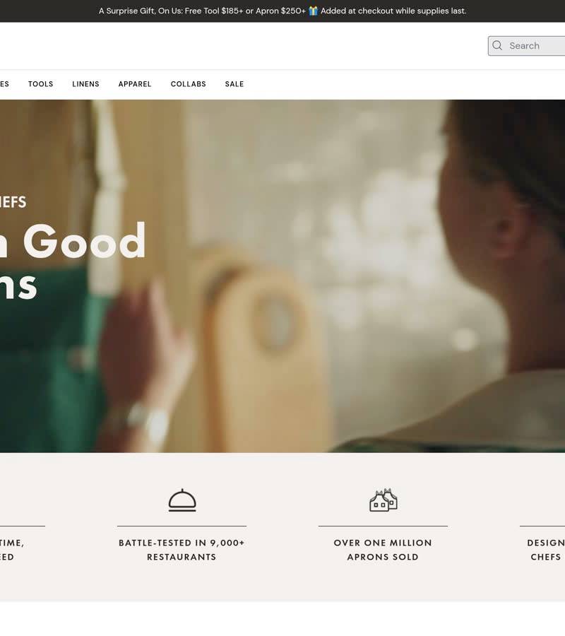 Hedley & Bennett — winning home & living Shopify store