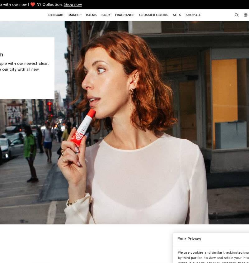 Glossier — winning beauty store