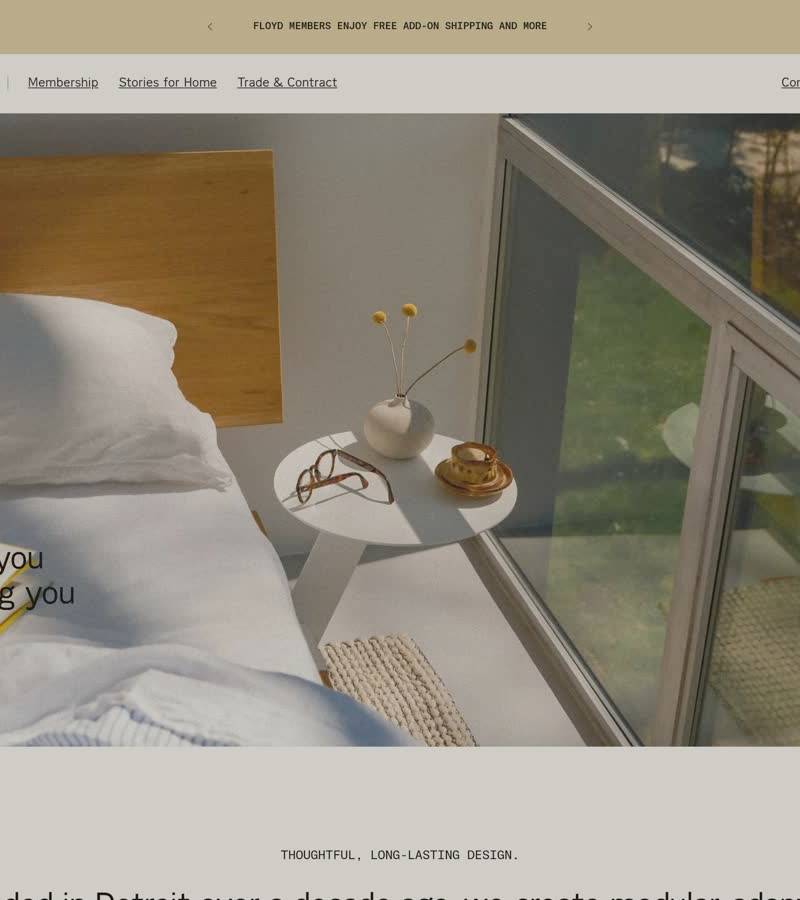 Floyd — winning home & living Shopify store