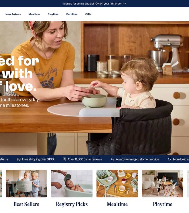 Lalo — winning baby Shopify store